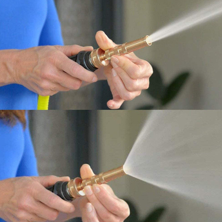 Stainless Steel Garden Hose With Brass Garden Hose Nozzle 042292a8 4e27 4c6d 829c c93c9f730196
