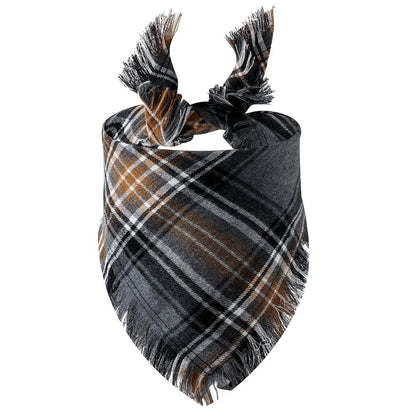 Plaid Tassel Triangle Scarf Pet Dog Pet 042b31a1 1ddd 4a12 a54e 9f57d46530f7