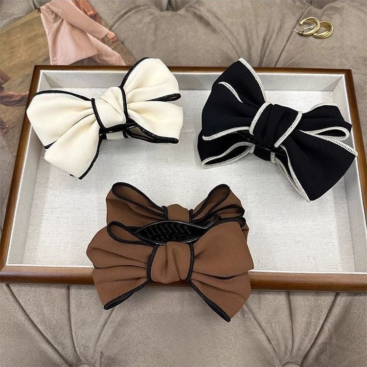 Autumn And Winter Maillard Bun High Ponytail Bow Claw Clip 04360707 5d9b 4b49 984e 3eb6465c0892