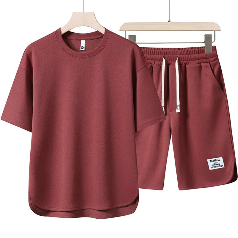 Summer Short Sleeve Suit Men's Round Neck T-shirt 043ac67b 6d0f 4a36 ad12 ef655f759998