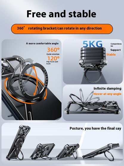 Metal Seamless Hollow Heat Dissipation Magnetic Bracket 044932b2 5b69 44ac af45 d805fba4a7b4