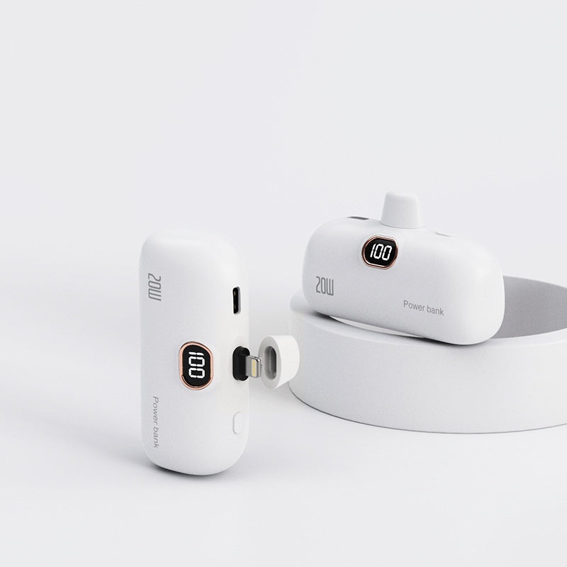 Pocket Wireless Capsule Power Bank Small Portable Power Source Power Bank Mini Fast Charge - 图片 7