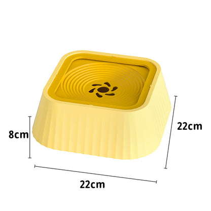 Pets Dog Cat Bowl Floating Bowl Water Drinker Not Wet Mouth Splash Water Portable Dog Bowl Not Sprinkler Pet Drinking Bowl Cu
