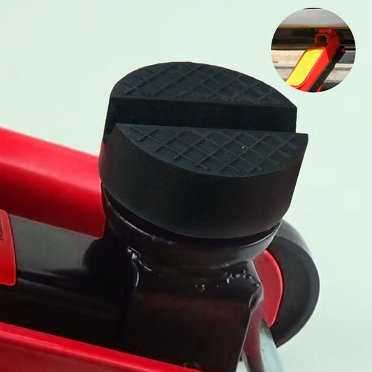 Black Rubber Pad Slotted Floor Jack Pad Frame Rail Adapter 0478b41e 4bd5 42d2 be31 a83f6ecc0986