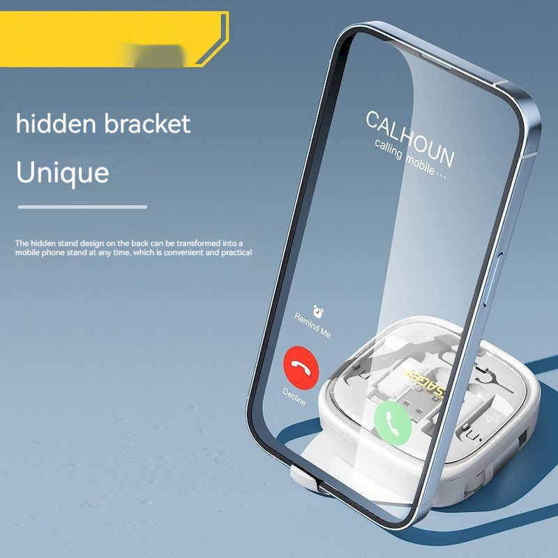 Data Cable Flexible Wire Storage 60W Fast Charging Multi-function Mobile Phone Charging Interface Box - 图片 4