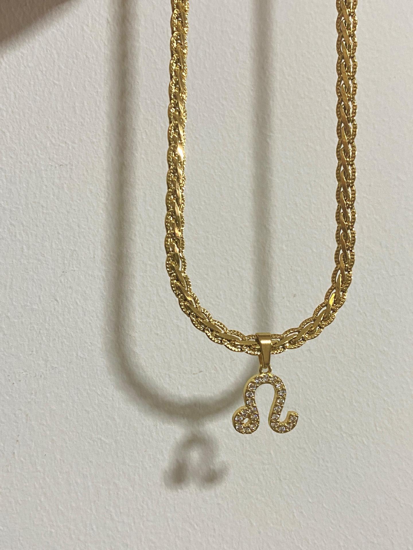 Vintage 18k Gold Plated Diamond Constellation Clavicle Necklace 049b92ce 7aca 4216 ad67 e862a861e99d
