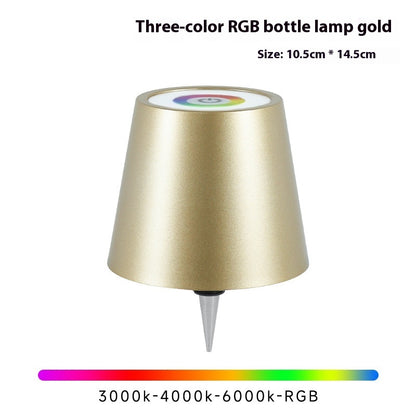 Plug-in Wine Bottle Lights Metal Wine Bottle Table Lamp Rechargeable 049c2936 6b14 48ae ba86 4ca8c5910428 trans