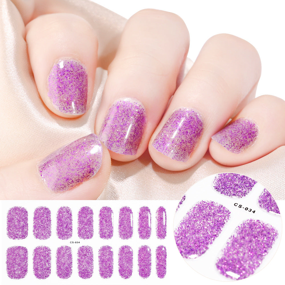 Gel Second Generation Phototherapy Semi-curing Nail Sticker 04a5ee79 b806 4a40 b15a d902bd753290