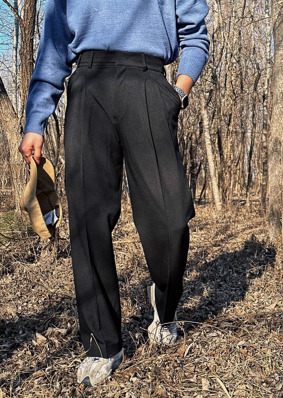 European Goods High Waist Suit Pants Male 04ad6eee be01 4417 9b03 3feb424a4780