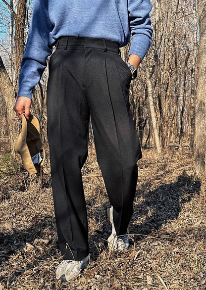 European Goods High Waist Suit Pants Male 04ad6eee be01 4417 9b03 3feb424a4780