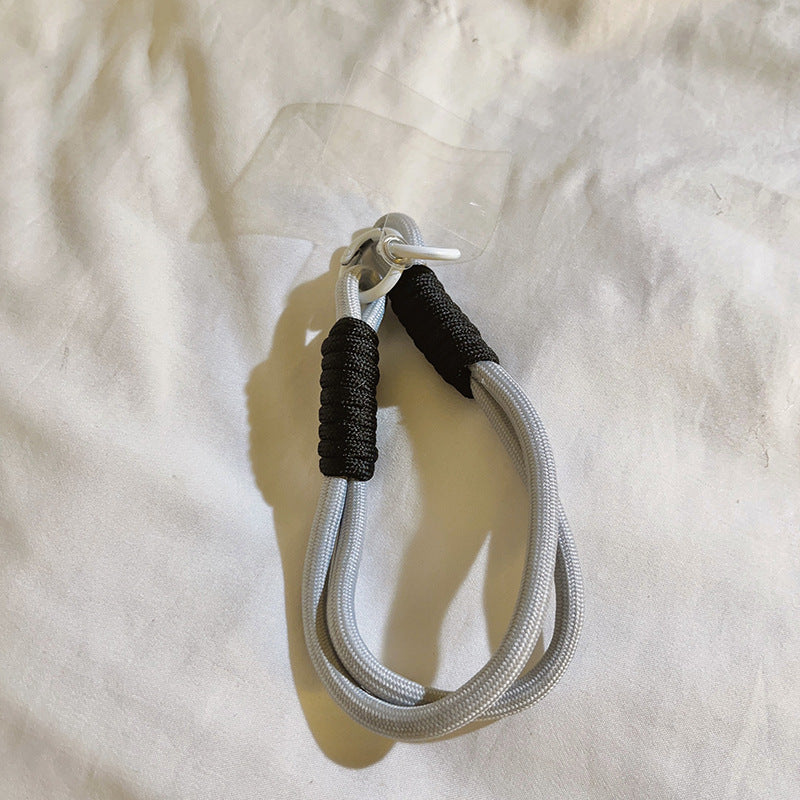 Short Braided Rope Wrist Keychain Pendant 04adf060 6f1d 4f62 b544 707db6959b88
