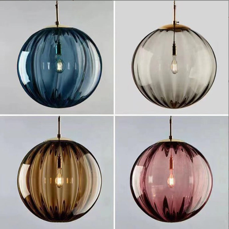 Simple Water-wave Glass Ball Creative Chandelier 04c55a23 6d6f 4cbe 8905 ad22f802af28