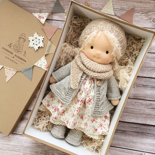 Waldorf Handmade Plush Doll Children's Toy 04dfc485 79a0 4f52 af74 c6eed9979aa9