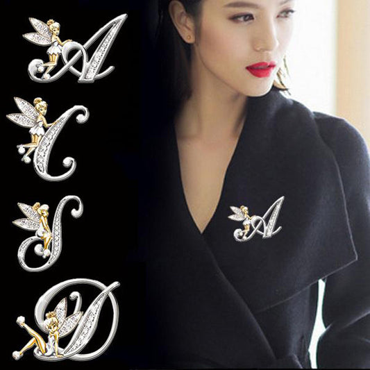Women's Fashion 26 English Letter Brooch 04eacd9c 95f4 4057 977b 5310822c2973