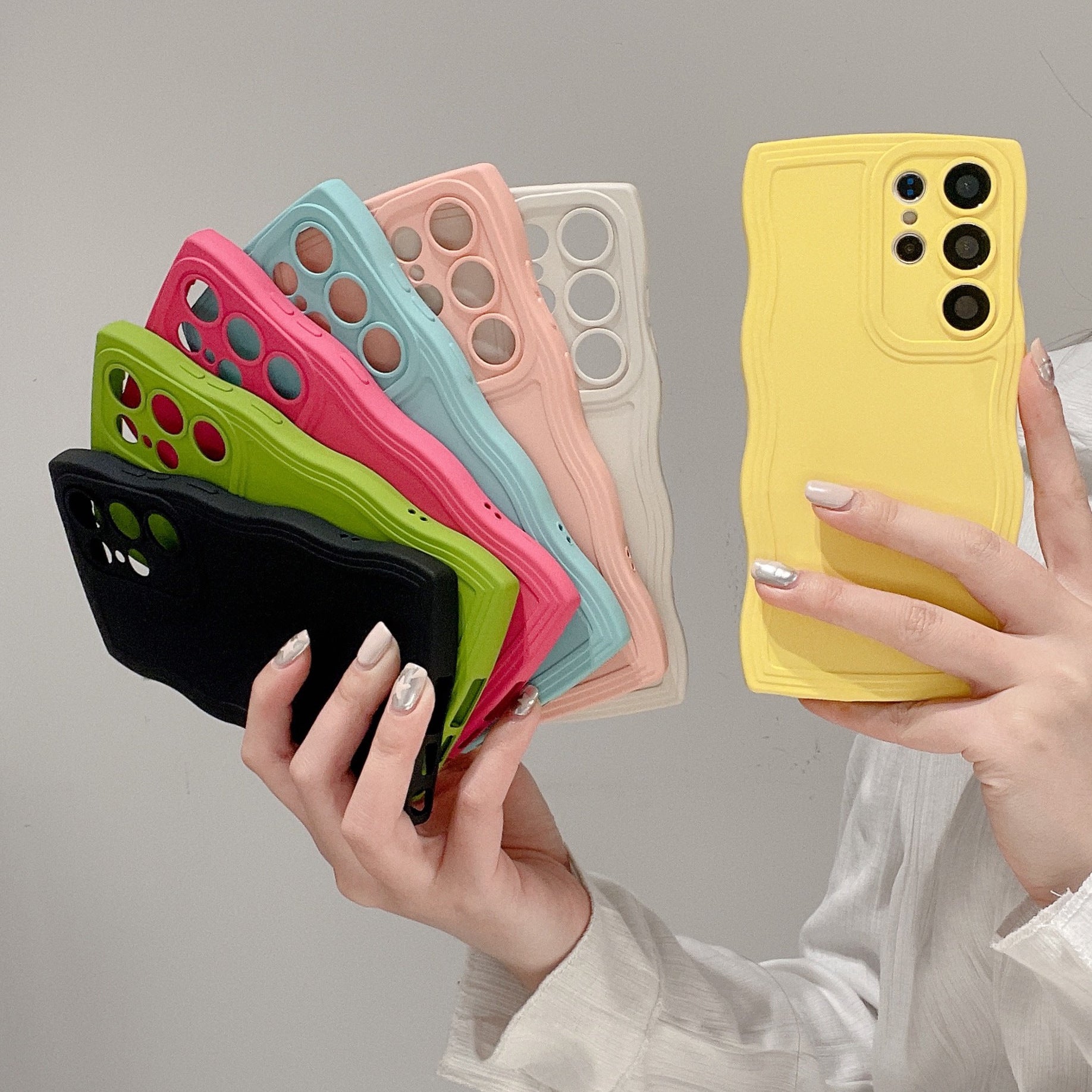 Liquid Wave All Inclusive Protection Phone Case - 图片 4