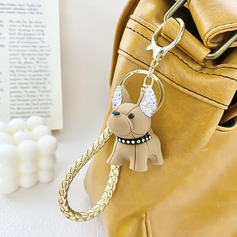 Cute Puppy Blue Key Exquisite Pendant With Keychain 04fe86af f5c6 4790 b9b1 7ae578afbdba
