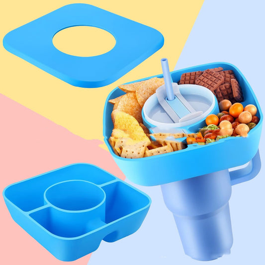 Silicone Snack Platter With Lid 0509d645 4ffa 4968 887b e7ad3999a774