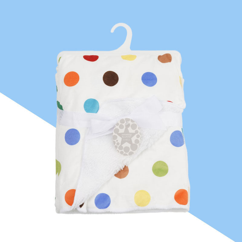 Babies' Woolen Blanket Baby Double Layer Super Soft Plush Blanket 05136c02 e43b 4dd8 a3c8 ca1b12892ea3