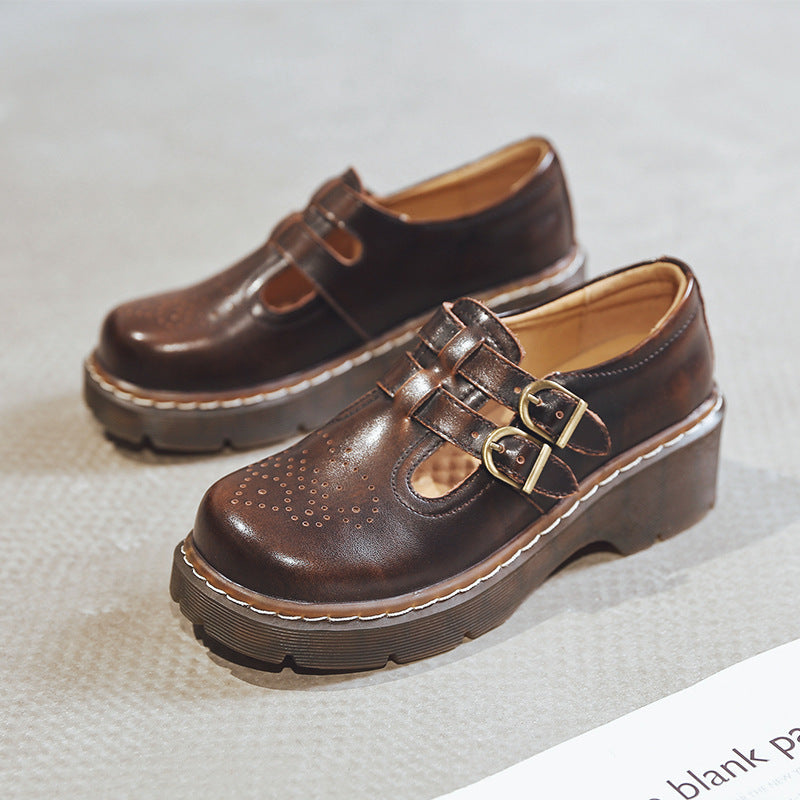 Vintage Brogue Cute Women's Shoes Platform 051cf048 542a 4010 8ef4 d1dd820bfb5c