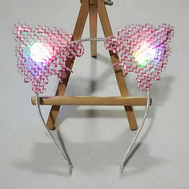 Glowing Hair Accessories Flashing Lights Cat Ears Headband 052a989d 6905 4a44 9827 a511af4f5a76
