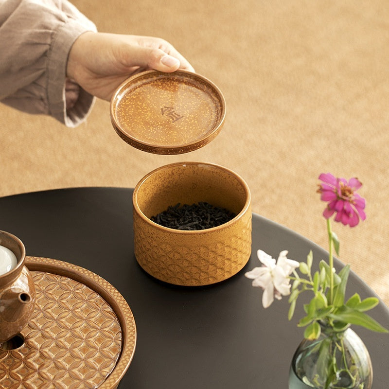 Creative Five Elements Ceramic Tea Pot Moisture-proof Convenient Travel Household 052ac822 9a14 4e64 9edd 7e5cf4c66b92 trans