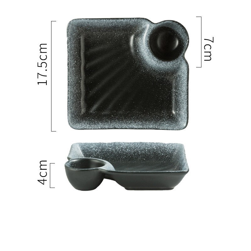 Japanese Creative Ceramic Dumpling Special Plate Comes With Vinegar Plate 053df0ea a31b 4ab6 90f7 1cfac0cb4fae