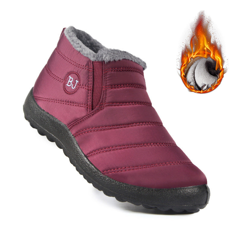 Water-repellent Cloth Cotton Boots Men's And Women's Same Large Size ShortBoots 05460565 ee75 4c61 ae0f c3180dc28c4f