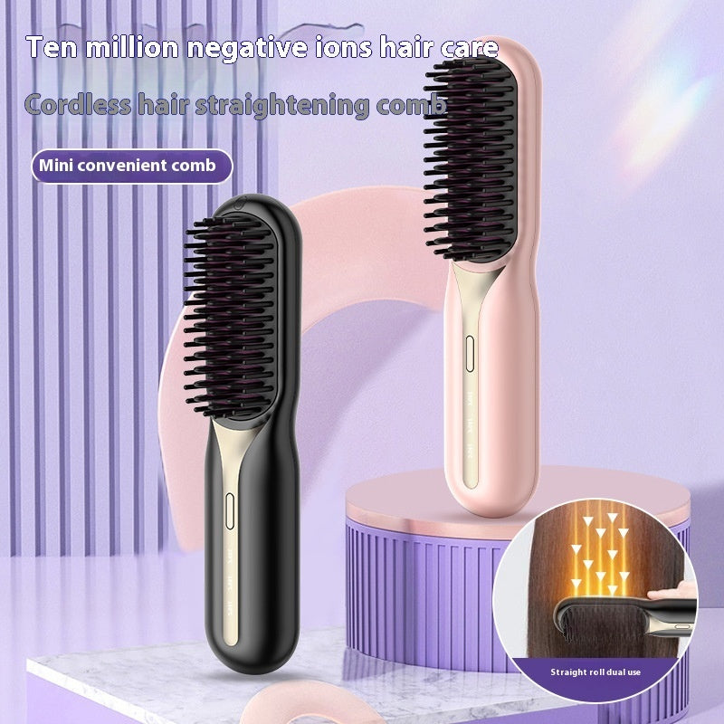 Home Straight Comb Wireless Charging Hair Straighteners 05493128 32fd 4e2e b37e 593ea515534a trans