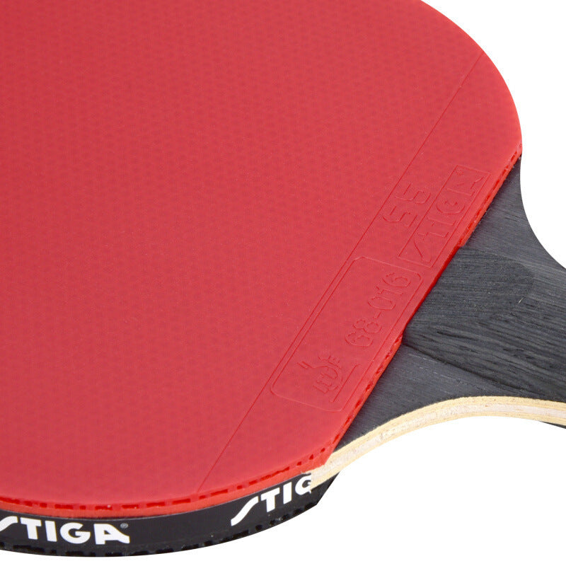 Table Tennis Rackets Professional Single Shot 6 Star Six Carbon Table Tennis Racket Long Handle Shakehand Grip Straight Short