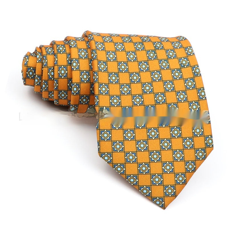 Business Polyester Men's Printed Workplace Tie 0569ec50 611e 4c78 a379 b7ebdcf389e5 fine