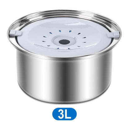 Stainless Steel Large Capacity Floating Pet Bowl 056b5e1f 38a8 4362 b2aa 4d4517d6ae4f