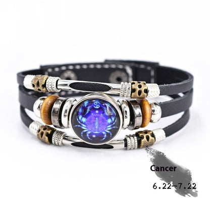 Personalized Three-layer Woven Beads Leather Bracelet 057c91b2 6cec 45c1 aa98 896eaa85d2ab trans