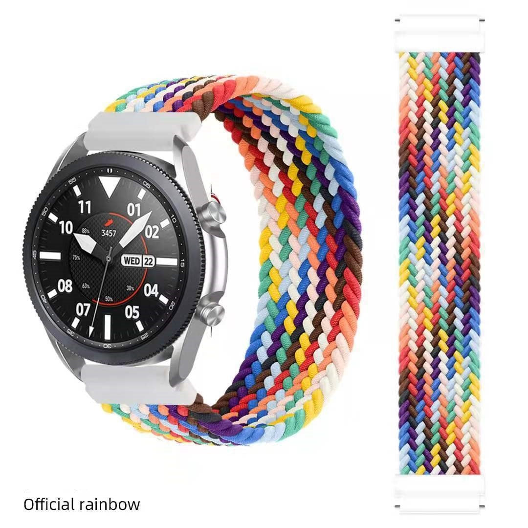 Interface Size 20mm Elastic Braided Nylon Strap 05823de7 88f4 4ca5 b175 9b6cd8634166