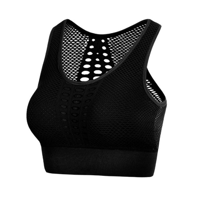 Women Sports Bra Sexy Brathable Mesh Sports Top 058d9815 52e1 42cb b728 0b575b10754d