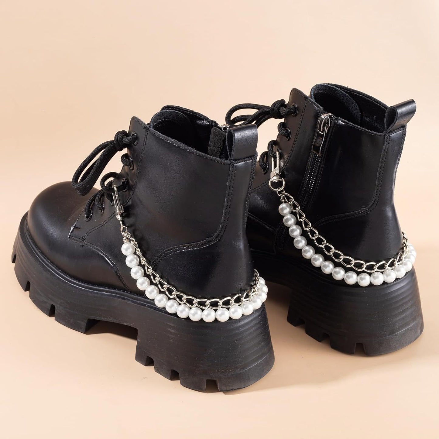 Anti-lost Mobile Phone Lanyard Water Cup Portable Pearl Double Chain Bag Decorative Chain 058f2360 c78f 4d7d a00c 06ca314c449