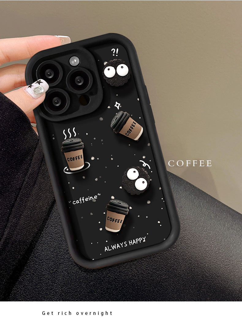 Cute Briquette Biscuit Drop-resistant Soft Phone Case 059e564f a8fe 4593 9a0a 3e8417904196
