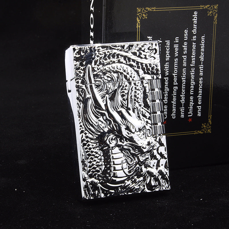 Embossed Chinese Dragon Gas Lighters 05a2ca2f 8135 443e b996 f516d32fe800