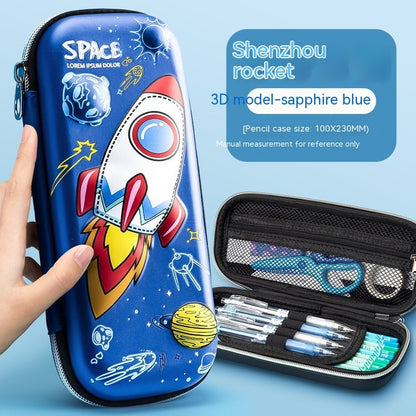 Three-dimensional Pencil Case Primary School Kindergarten Cartoon Large Capacity Pencil Case Pencil Box - 图片 11