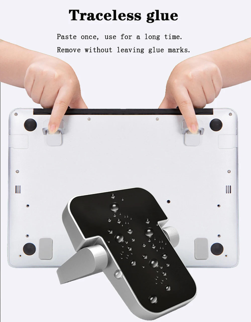 Zinc Alloy Metal Laptop Invisible Stand