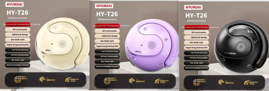 Coconut Ball Wireless Bluetooth Headset Ear-mounted Headset Noise Reduction 05cd12e8 e62b 4ee4 95dc ec047e1cb268