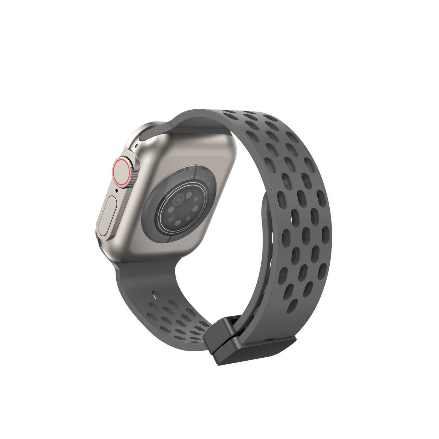 Watchs8 Universal Hole Ventilation Magnetic Suction Silicone Strap 05cd4f07 eb43 465a b8bd 9084900a8b57