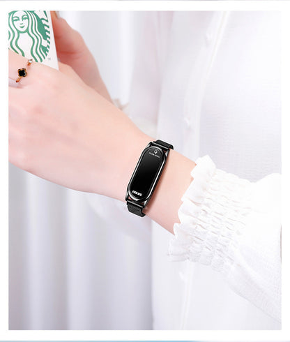 Fashion Touch Screen Couple Watch Bracelet Type Magnet Mesh Belt Ladies Watch 05cd7b31 9fcd 4edc 9973 f5749c3bca63