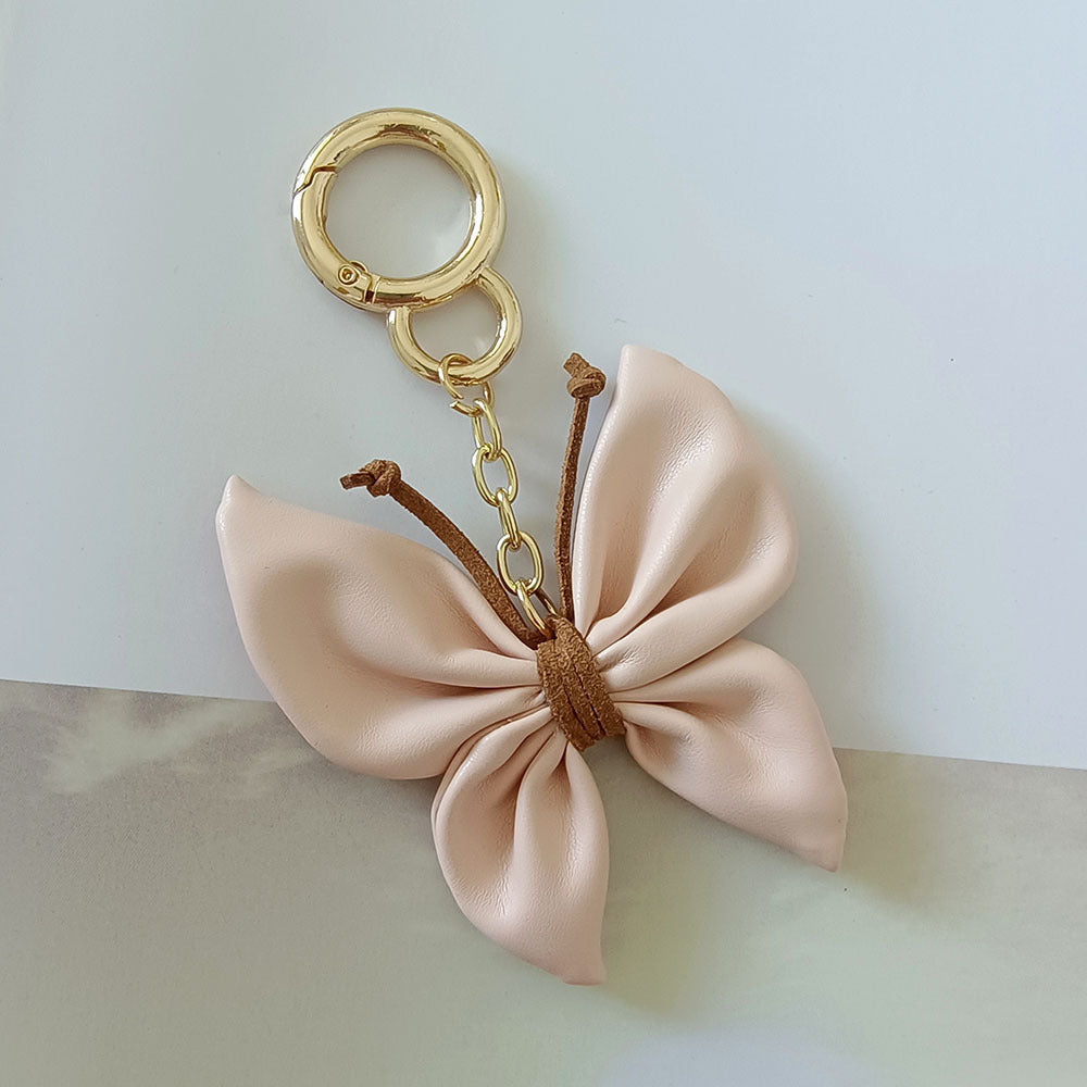 Butterfly Keychain Cars And Bags PU Leather Pendant 05d64674 aa1e 4ce4 8bbf f156d98eb292