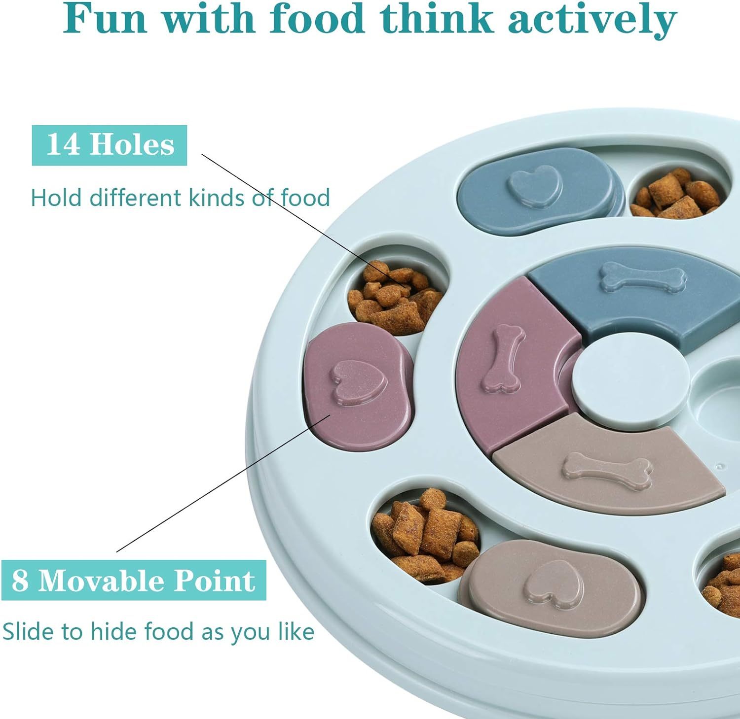 Dog Puzzle Toys Dogs Food Puzzle Feeder Toys For IQ Training Mental Enrichment Dog Treat Puzzle 05f4b369 321d 451c 9a48 1dc93