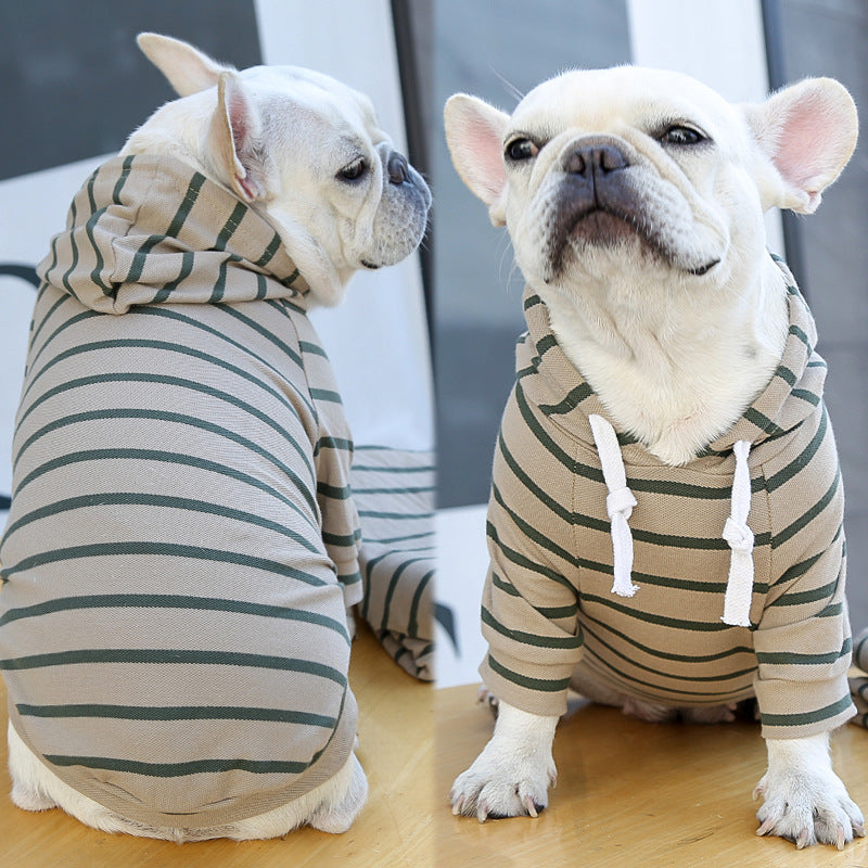 Pet Dog Cat Hoodie Striped Clothes 060d0bbc a00f 4cef 9f90 ac7b2dc425d3