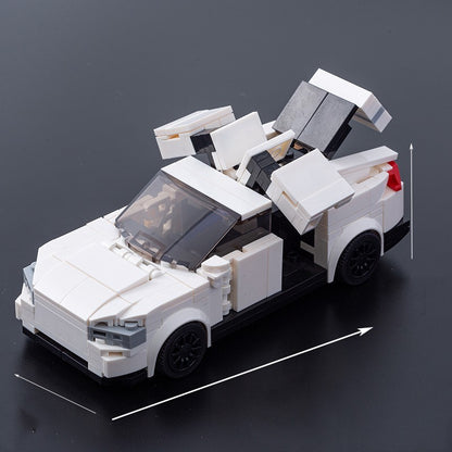 A Tesla Toy Car Piece-together Model Benefits Intelligence - HD Wireless Product #5