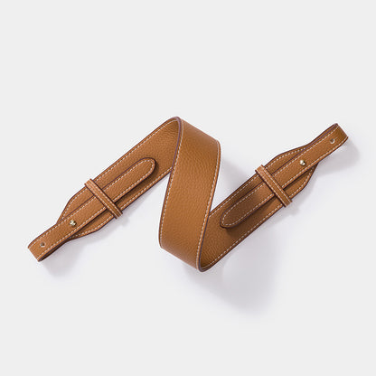 Lychee Pattern Wide Shoulder Strap Short Shoulder Underarm Bag Strap 0618c4f8 e7af 4455 98e6 4ac3e1b97175
