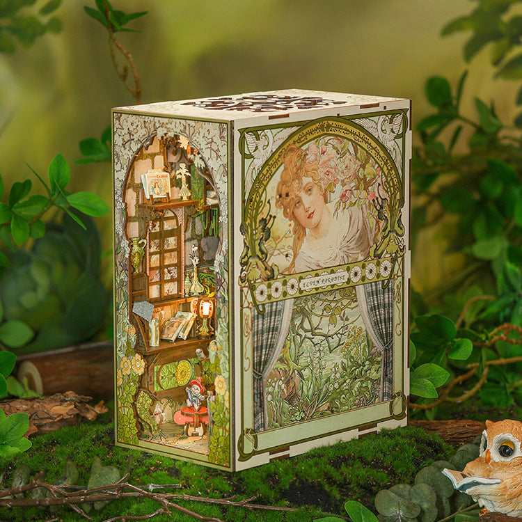 Dongpo Zhiyi Diy Wooden 3d Stereo Hand-assembled Book Stand Model Building Toy 0646043d 30bf 4282 ab53 1683431b217c