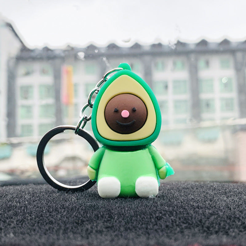 Cartoon Three-dimensional Key Chain Pendant PVC Travel Souvenir 064aad09 e746 44fc 83cf a42164e210cf