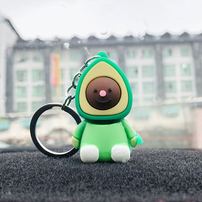 Cartoon Three-dimensional Key Chain Pendant PVC Travel Souvenir 064aad09 e746 44fc 83cf a42164e210cf